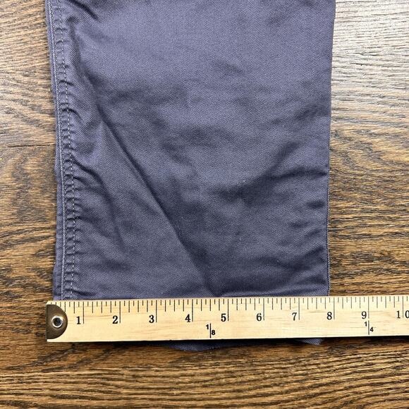prAna Brion Pants Mens 35x32 Gray Slim Fit Stretch Chino Modern Workwear Style - Picture 8 of 10